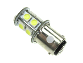 Lamp 6 Volt BA15s LED 4 SMD (Wit)