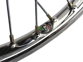 Spaakvelg set 17 Inch 1.20 Staal Italcerchio - Gepolijst A-Kwaliteit! Puch Maxi N