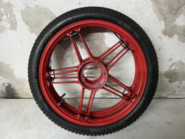 17 Inch 5 star alloy cast wheel set Original! Puch Maxi