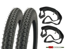 16 Inch 2.25 Anlas NR7 street profile tyre set (2.25x16)