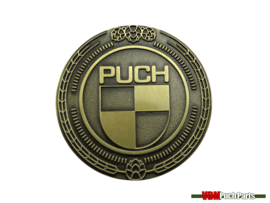Emblem Puch Logo Gold 47mm RealMetal