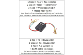 Wählbare Puls Minderer Kokusan Zündung Universal