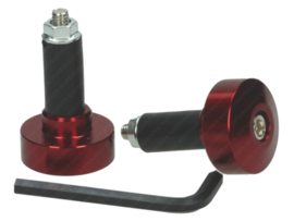 Stuurbalansgewicht set Kort Rood 13.5mm - 17.5mm Universeel