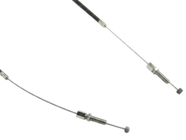 Kabel Schakel Zwart 260cm Nieuw Model 3 Versnellingen Handschakeling Tomos / Puch