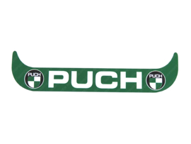 Aufkleber Kennzeichenhalter Grün Vertikal Puch