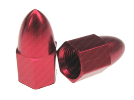 Valve Caps set Spike (Red)