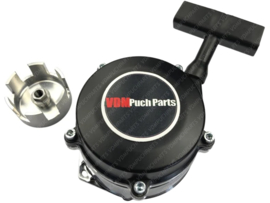 Pullstarter set Black Left turning Original Ignition VDMRacing Puch ZA50 / Z50
