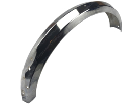 Mudguard rear side 17 Inch Chrome Puch Maxi N / P / K