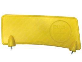 Plate front mudguard Yellow with Puch Logo Puch Models