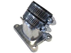 Manifold 24mm Sqaure 74cc Gilardoni / Italkit Reed valve Cylinder / Keihin / OKO / PWK Carburetor Puch Maxi
