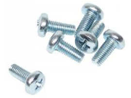 Cylinder Bolt Crosshead Galvanized M4 x 10mm DIN 7985H