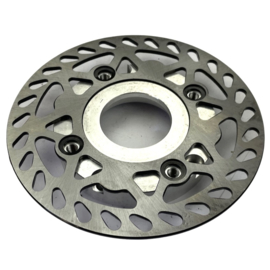 Brake Disc Set Rear Side Chrome