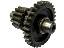 Zähnradachse Schaltmechanismus 29 - 15 Zähne - 68mm Puch 2 / 3 Gang