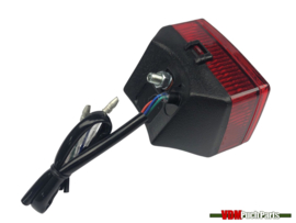 Taillight LED 12 Volt small black Puch Maxi