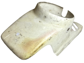 Koplamp spoiler rond wit Puch Maxi