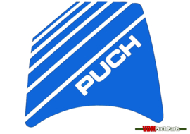 Transfer sticker koplampspoiler blauw Puch Maxi S/N