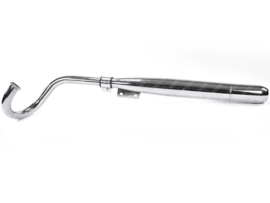 Uitlaat Half Hoog Chroom 28mm Puch MV / VS / MS50-V