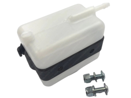 Überlauftank Benzin/Öl mit Halter Race/Cross Universal