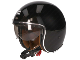 Helm Jet MT Le Mans 2 SV Glanz Schwarz