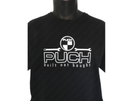 T-Shirt Zwart Puch Build Not Bought