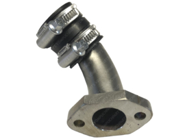 Manifold 21mm Round Sideways Dellorto PHBG / Polini CP Plug-in / Insertion Carburetor VDMRacing! Puch Maxi with e50 Engine