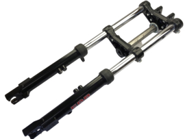 EBR Voorvork kort 61,5cm hydraulisch Zwart Puch Maxi
