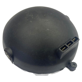 Headlight unit round black Puch Maxi