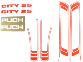 Lijnen sticker set (Puch City 25)