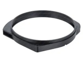 Adapter Ring Polraddeckel Kokusan Zündung Lufthutze - Schmall Schwarz Puch Maxi