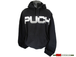 Hoodie Puch Stripes zwart