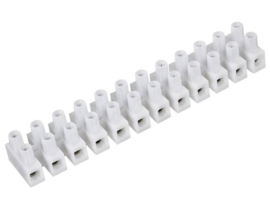 Terminal block White 2.5mm 12-Pieces