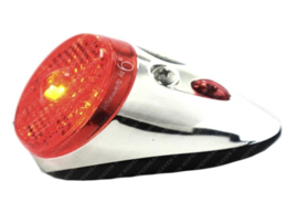 Achterlicht Chroom LED Retro Spanninga Universeel