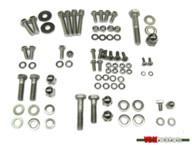 Frame bolt and nut set stainless steel Puch Maxi S