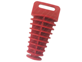 Exhaust plug 27-47mm Red