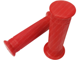 Handle grips set 22mm - 24mm 120mm Red Lusito MT88 Universal
