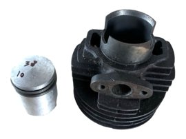 Cilinder set 50cc (38mm) Pen 10mm Tomos 2L / 3L / Puch MV / VS / MS / Etc