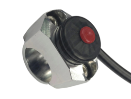 Motor stop knop CNC Aluminium