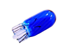 Insteeklamp T10 Wedge Blauw 12 Volt - 5 Watt Universeel
