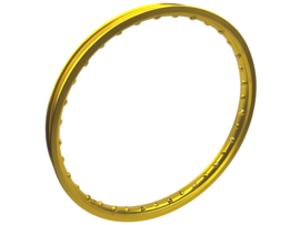 Rim Spoke wheel 17 Inch 1.20 Aluminium Anodised Gold Puch Maxi