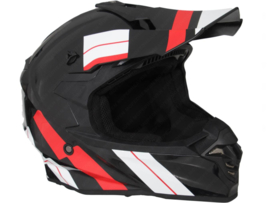 Helmet Cross Retro MT Vito Tivoli Matt Black - Red - White