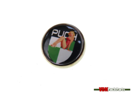 Pin button Puch pin-up logo (20mm)