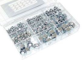 Assortiment set Borgmoeren DIN 985 214-Delig