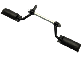 Voetsteunen set Zwart Gepoedercoat 2-Speed Puch Maxi