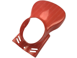 Headlight spoiler plastic Round Red Fast Arrow Universal / Puch Maxi
