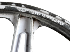 17 Inch Velg Achterzijde Bernardi Bologna Italy Origineel! Puch Maxi