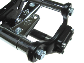 EBR Voorvork kort 56cm sterke versie (Zwart)
