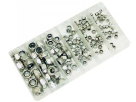 Assortiment set Borgmoeren DIN 985 150-Delig