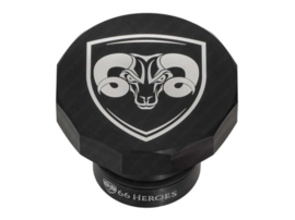 Fuel Cap Sqaure 30mm 66Heroes Black Top-Qaulity! Puch Maxi