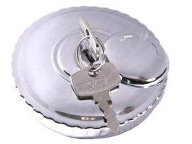 Fuel cap with lock Chrome Puch VS50 / VZ50 / DS50 / M50 / Etc