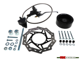 Swiing disc brake kit complete (For EBR hydraulic front fork)